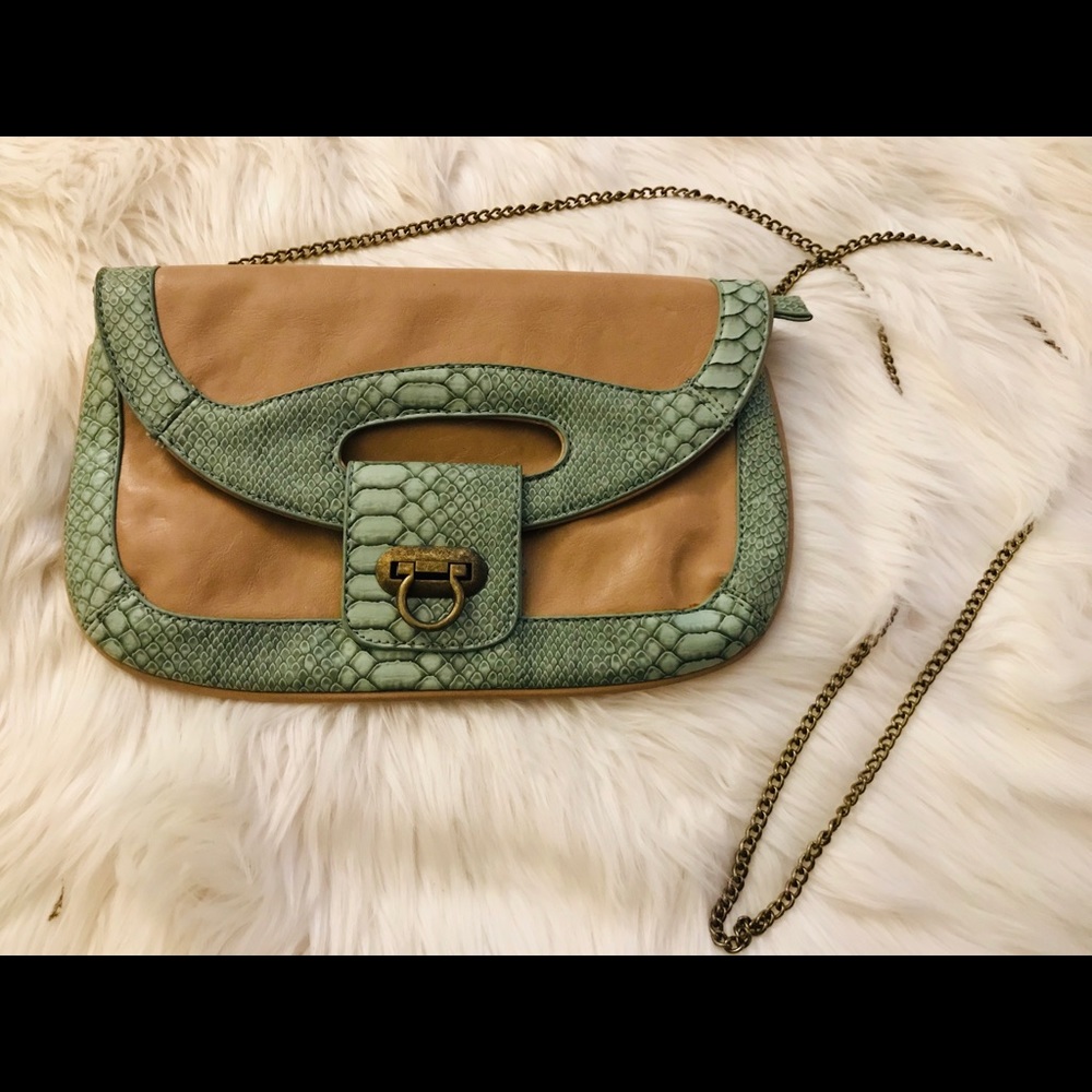 Slim cross body purse